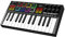 Teclado MIDI de 25 teclas, diseño compacto y portátil