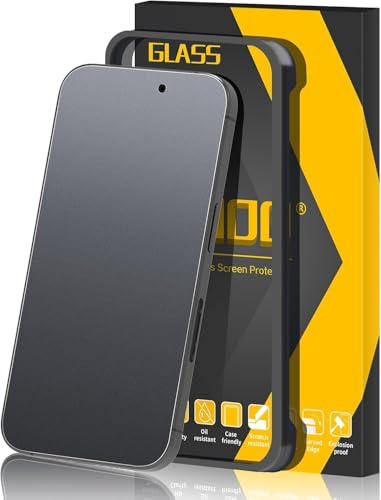 JEHOO 2 Pezzi per iPhone 15 Pro Max Pellicola Opaca, Vetro Temperato Antiriflesso Pellicola Protettiva, Matt Protezione Schermo,Senza Bolle, Durezza 9H, 6,7 Pollici