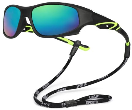 Hifot Gafas de Sol Polarizadas Gafas Sol Niño Niña Bebé Infantiles Goma Suaves Gafas UV400 Protección Rayos para 3-12 Años