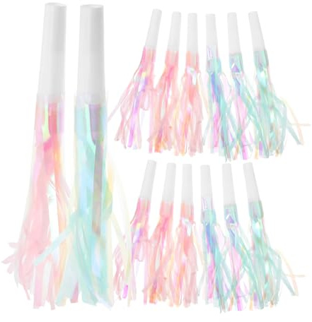 PRETYZOOM 24piezas Silbato De Para Fiestas De Matracas Musicales Matracas Para Fiestas Accesorios Para Para Despedida De Soltera y Cumpleaños