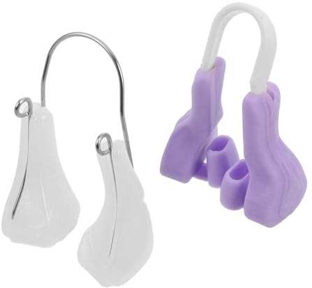 TOYANDONA Pinzas Nariz y Clips de Corrección Nasal, Dispositivo para Moldear y Mejorar la Respiración, Uso Nocturno para Mujeres