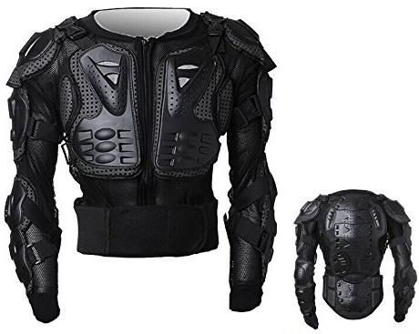 MONTALIN Peto Integral Motorcykel, Motocross, Enduro skyddsjacka SVART M L XL XXL XXXL (XXL)