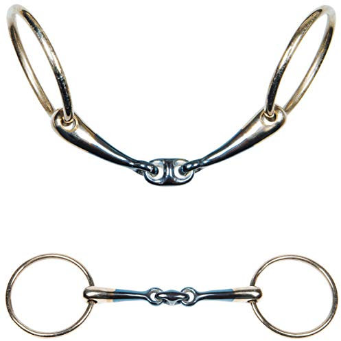 Harry´s Horse Wassertrense Anatomisch doppelt gebrochen Sweet Iron 14mm, Größe:13.5