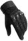 HUNTVP Motorcycle Gloves Motorbike Gloves for Men and Women Touch Screen Full Finger Bike Glove for Cycling Climbing Camping Hiking Bikes Outdoor Sports Working (Black-M)
