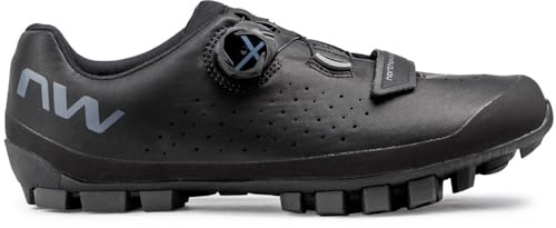 Northwave Hammer Plus MTB Schuhe Herren – All Mountain & Trail Fahrradschuhe mit verstärkter Sohle und Doppel-Drehverschluss