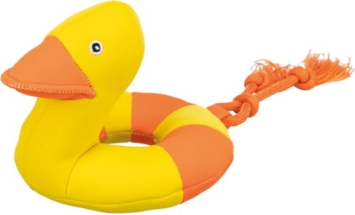 Trixie Wasserente auf einem Seil für Training und Hundespiel, um ihn aktiv und gesund zu Machen