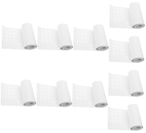 Artibetter 10pièces Plinthe Autocollante Auto-adhésive Décoration Intérieure Pour Murs Portes Et Meubles De Design Blanc Facile à Installer Et Durable