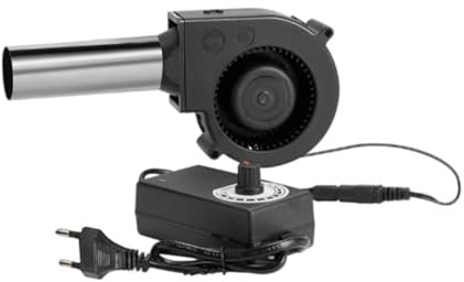 TAIZhiChen Soffietto per barbecue, soffiatore, soffietto, standard UE, gonfiabile, ricambio per picnic