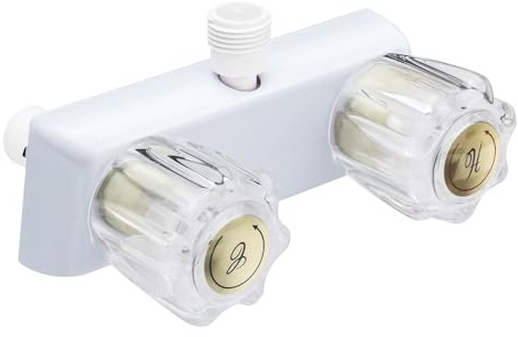 Wohnmobil-Duscharmatur, Wohnmobil-Duscharmatur, Wohnmobil-Duscharmaturen, Ersatzarmaturen, externe Badewannenbox, Badezimmer-Mischventilsteuerung für Wohnmobile, Wohnmobile, Außen-Badewannenarmaturen