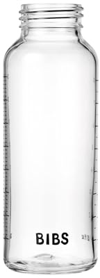 Biberon BIBS 240 ml - lavabile in lavastoviglie - Compatibile con i set biberon BIBS (acquistabili separatamente)