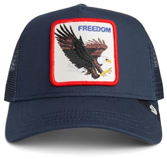 Goorin Bros. Trucker Cap Freedom Eagle Edge Dunkelblau, Size:OneSize