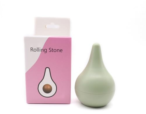 Zanthicia Rodillo absorbente de aceite Facial, barra de eliminación belleza piedra, maquillaje portátil para el hogar, limpieza absorción mano para mejillas, Verde