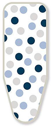 Housse de Table à Repasser Laundryspecialist Classic – 2 Couches et équipée de Mousse 3MM – Taille XL pour Une Largeur de 42 à 52 cm et Une Longueur de 130 à 138 cm