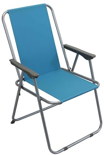 milani home poltrona da spiaggia colore casuale cm 52x37 x 38,5/78h
