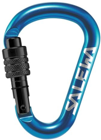 Salewa HMS Screw G2 Karabiner, Blau, MED