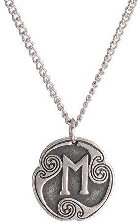 Amaxer Collar de 24 runas con talismán vikingo, joyería asatru, colgante pagano wiccano, runas nórdicas, collar de amuleto nórdico vintage para mujeres y hombres (Ehwaz)