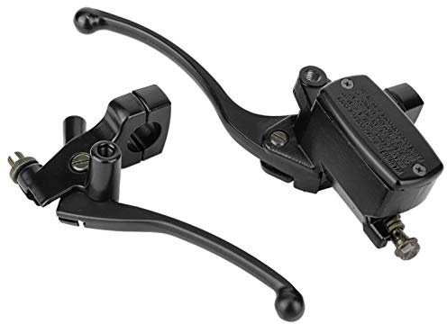 Tomotato 1 Paar Motorrad Vorne Bremse Kupplungshebel, 25mm Kupplungshebel, Aluminiumlegierung Roller Bremse Vorne, Links Rechts Motors Bremshebel, für Motorräder Fahrräder Moped Roller Dirt Pitbike
