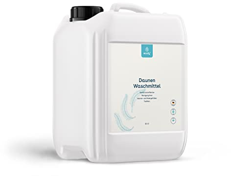 Daunenwaschmittel flüssig, Daunen Waschmittel flüssig, reinigt pflegt Daunen Daunendecke Daunenjacke Bettdecke Schlafsack Decke Gewichtsdecke (5 l)