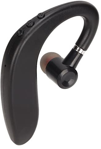 Auricolare Bluetooth per Telefoni Cellulari, Auricolare Bluetooth Mono Senza Fili, 360 Ore in Standby/20 Ore di Conversazione, Auricolare Wireless con Cancellazione del Rumore per Ufficio e Lavoro