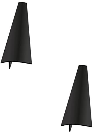 DOITOOL 2 Pz Copertura Intercapedine Stufa Copertura Di Protezione Della Stufa in Silicone Copertura Di Protezione Della Cucina Rovescia Tra Gel Di Silice Stufa a Gas Un Pezzo