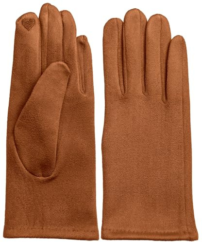Caspar GLV013 klassisch elegante uni Damen Handschuhe