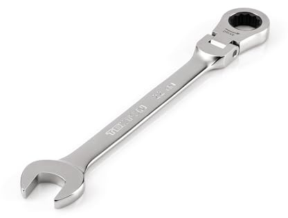 TEKTON 22 mm Flex Head 12-Point Ratcheting Combination Wrench | WRC26422