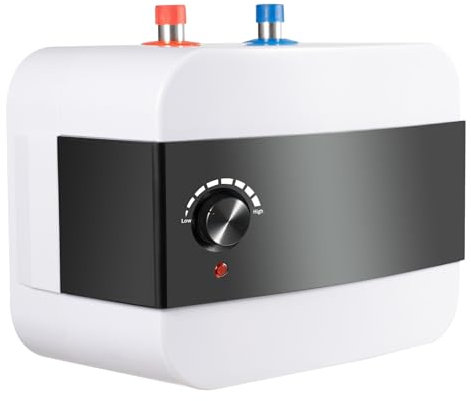 BJTDLLX Chauffe-eau électrique - 6 l - 1500 W - Chauffe-eau électrique instantané - Chauffe-eau de cuisine - Chauffe-eau électrique pour lavabo, salle de bain, camping-car