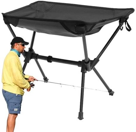 Klapphocker, Campinghocker | Campingstuhl Stabiler tragbarer Hocker,Robuster Wanderstuhl, Outdoor-Rucksackhocker für Reisen, Grillen,