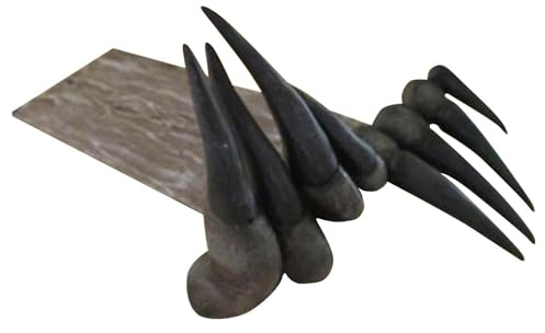 Dämonenhand -Lesezeichen - Magnetische Lesezeichen | Coole Lesezeichen | Harz 3d Lesezeichen | Fantasy -Lesezeichen | Halloween Claw Witch's Hand Festival Decor | Briefpapier Bücherregal Ornamente Ges