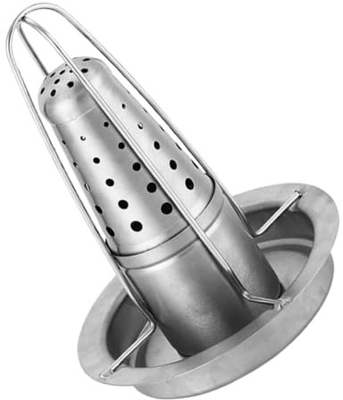 TOYANDONA Beer Can Chicken Stand Stainless Steel Grill Rack for Outdoor Barbecue Lightweight and Compact Design Easy to Carry Chicken Roaster Tool and Turkey