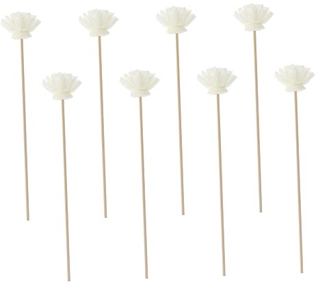 BATHVEVE Duftblüten Diffusorstäbchen für 24 Stück und Schaumstoff Nachfüllpack Verströmen Angenehmen Duft Aroma Diffusoren für Küche Zuhause