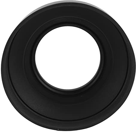 Alomejor Flexibel Kamera Motljusskydd 3 ändamål Justerbar Gummi Metall Motljusskydd för Motljus Fotografering och Skydd (55 mm)