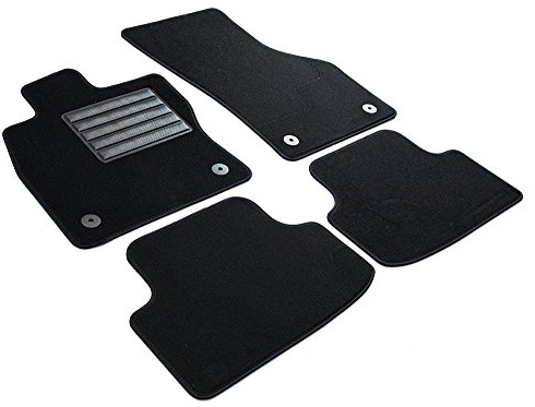 MTM SP-4031 Alfombrillas a Medida en Velour para Audi A3 (8VA) SB 10.2012>03.2020 / Audi A3 (8Y) SB 03.2020> / Volkswagen Golf 7 / Golf 8 (tambien Plug-in HybridI) / Seat Leon III ST 11.2012>08.2020