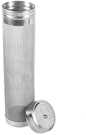 Nikou Filtre Homebrew Hop - Filtre De Brassage De La BièRe, Filtre à Tamis En Acier Inoxydable Homebrew, Filtre à BièRe 300 Microns 29Cm X 7Cm (11In X 2.7In)