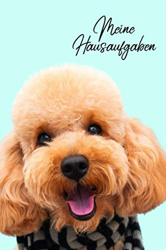 Meine Hausaufgaben: Hausaufgabenheft Hund für Schule Grundschule - Hausaufgabenheft mit Wochenübersicht, 2 Stundenplänen und Notenübersicht / DIN A5