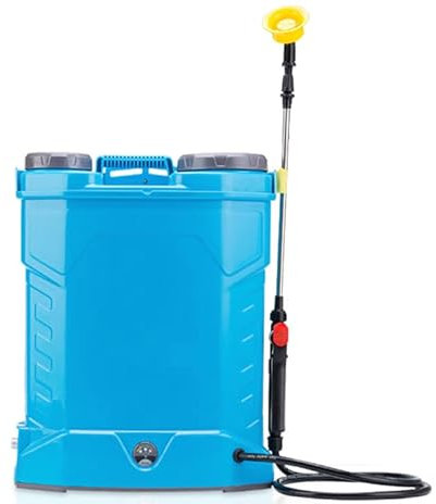 Suinga Pulverizador Electrico sulfatador de Mochila a presión 20 litros | Pulverizador Eléctrico Recargable con batería incluida hasta 7h Autonomía | Mochila Pulverizadora Plantas