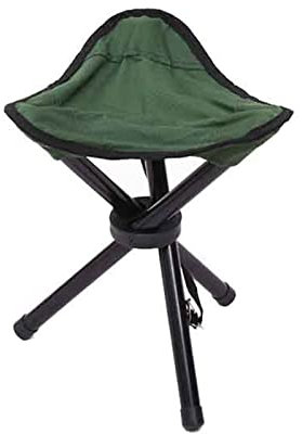 Klappbarer Dreibeinhocker Folding Lightweieht Tripod Folding Camping Hocker Stühle for Erwachsene Kleiner Klapphocker Tragbarer Stativsitz Folding Camping Hocker