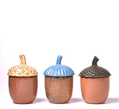 NENBOLEC 3pcs Plato de Caramelos Dulces Tarro de Galletas Bisuteria Figura Decorativa Modern Escultura Arte Interior Regalo Estatua Cerámica 12cm