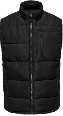 Only & Sons Gilet matelassé ONSJAKE Gilet matelassé Black XL Black XL