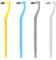 JRYXDS 4 Piezas Sarro Dientes Eliminación Blanqueador Dental Profesional Para Elimina Eficazmente La Placa Sarro Manchas Dentales (Blanco Lechoso, Gris Frío, Azul Agua, Amarillo Lima)