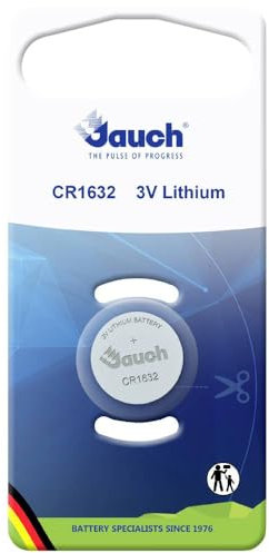 Jauch Quartz Pile bouton CR 1632 Lithium 135 mAh 3 V