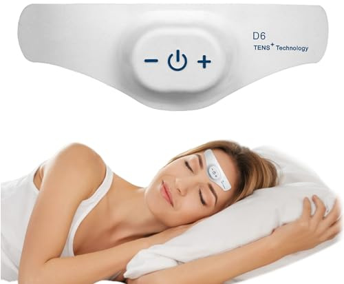 Instrumento de Sueño,Masajeador de Cabeza,Instrumento inteligente para dormir,dispositivo de masaje de terapia de cabeza de insomnio para aliviar la presión de la migraña inteligente inalámbrico