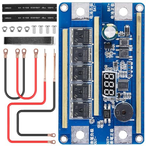 Mini Akku Punktschweißgerät, Tragbares Punktschweißgerät DIY Full Set Intelligente Digitalanzeige Akku-Punktschweißgerät DIY Punktschweißgerät zum Schweißen von Nickelblech