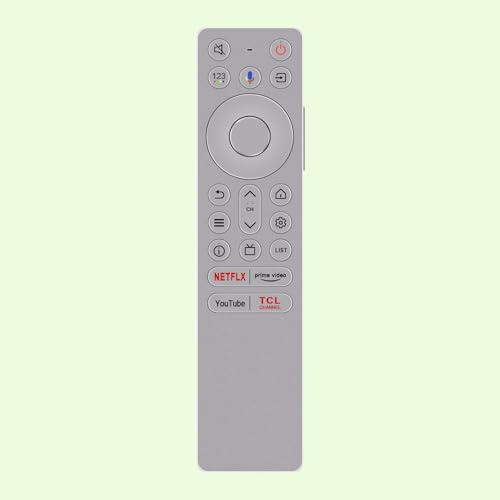 Ersättning röstfjärrkontroll RC933 FUB1, fjärrkontroll passar för TCL C855K 4K 144HZ QD-Mini LED TV 98C855K 85C855K 75C855K 65C855K