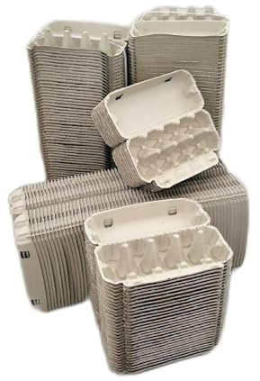 170 Eierkartons, Eierschachteln, Eierverpackung für 10 Eier, S/M/L