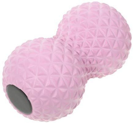 BAZEITFLOW Erdnuss Massageball Doppelball Aus Kunststoff Tragbarer Fuß Und Rücken Massageball Zur Muskelentspannung Und Schmerzreduktion Vielseitig Für Nacken Lendenwirbelsäule Und Plantarfasziitis