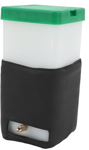 Alomejor Thermotränke für Hamster und Kaninchen, Anti-Tropf, Tränke für Kleintiere für Kaninchen, Hamster 1L