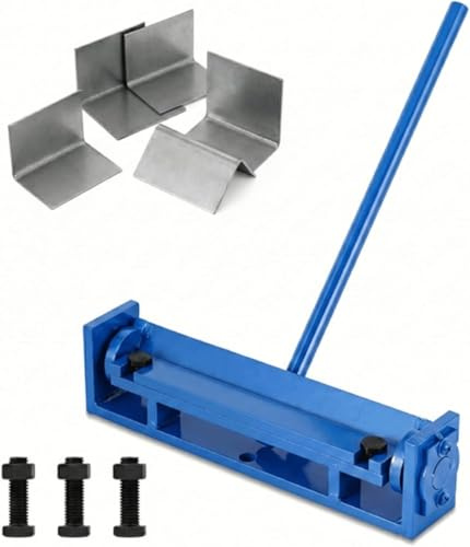 Cintreuse de frein manuelle - Plieuse en métal portable pour le pliage de précision des feuilles de fer, d'acier inoxydable, d'aluminium et de cuivre