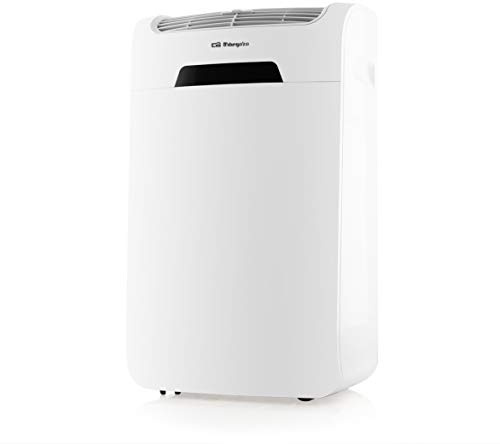 Orbegozo ADR 126 – Aire acondicionado portátil con bomba de calor y clasificación energética A/A+ (frío/calor), mando a distancia, deshumidificador, pantalla LCD