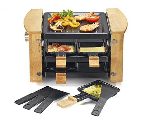 Appareil À Raclette 4 Personnes 650w + Grill - KCWOOD.4RP